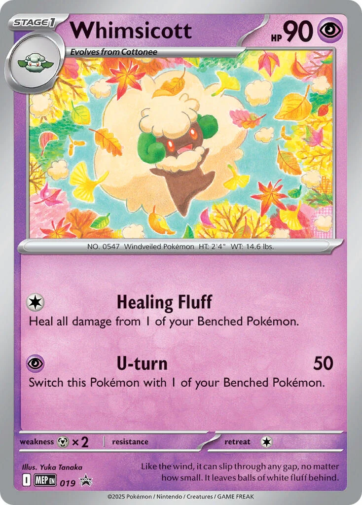 Whimsicott (Cosmos Holo) (019)