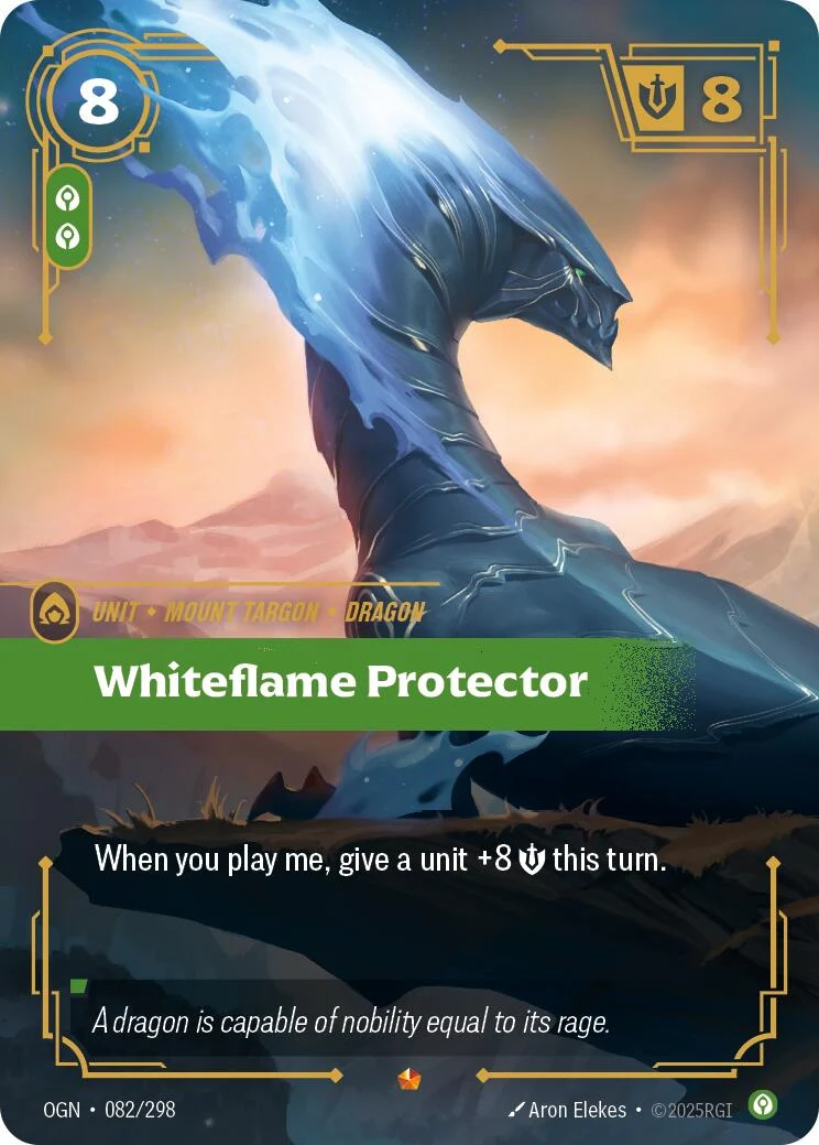 Whiteflame Protector (082/298) (Origins)