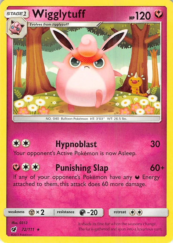 Wigglytuff (72/111) (SM - Crimson Invasion)