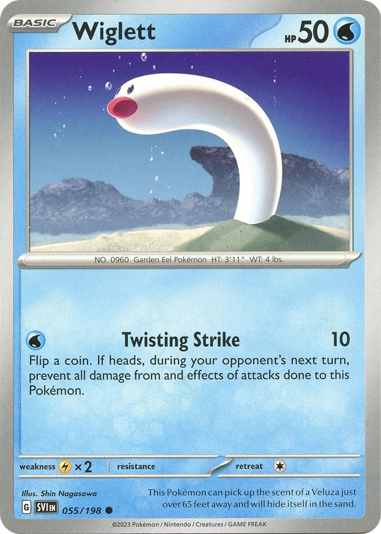 Wiglett (055/198) (SV01: Scarlet & Violet Base Set)
