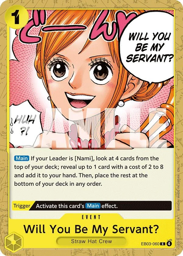 Will You Be My Servant? (EB03-060) (Extra Booster: One Piece Heroines Edition)