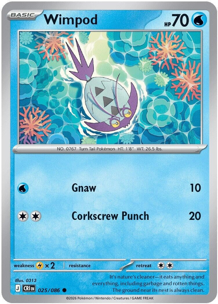 Wimpod (025/086) (ME04: Chaos Rising)
