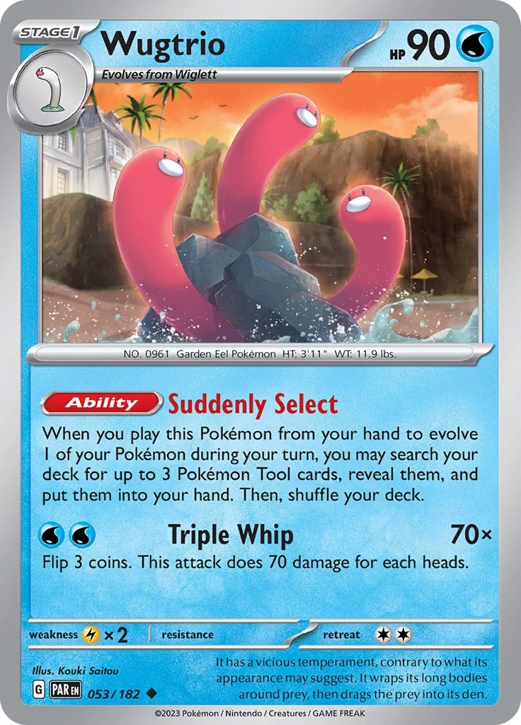 Wugtrio (053/182) (SV04: Paradox Rift)