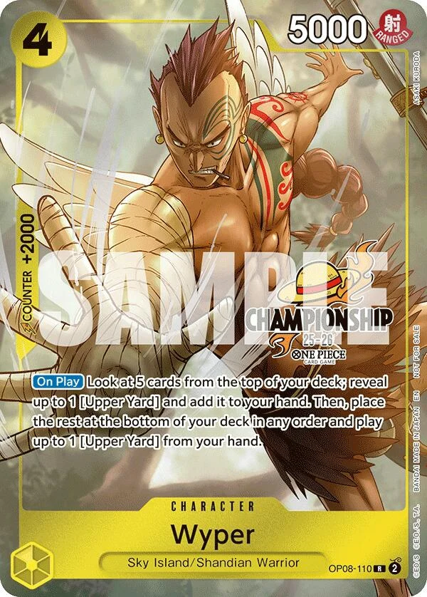 Wyper (CS 25-26 Celebration Pack) (OP08-110) (One Piece Promotion Cards)