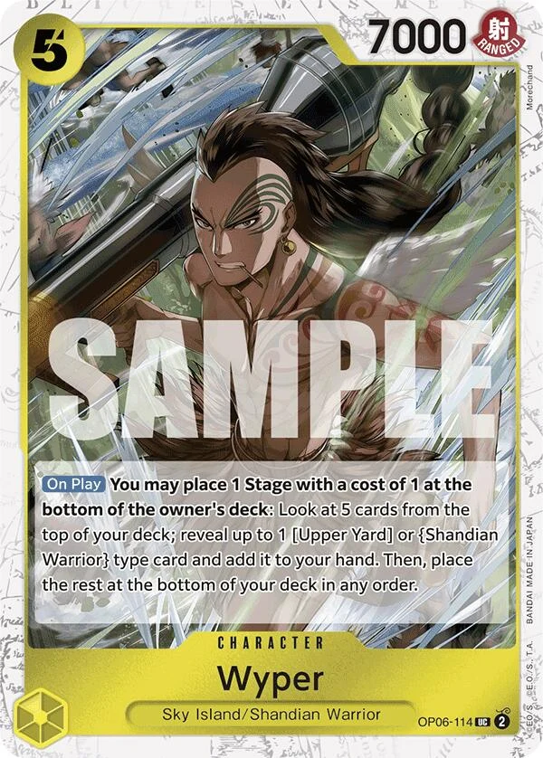 Wyper (Jolly Roger Foil) (OP06-114) (Premium Booster -The Best-)