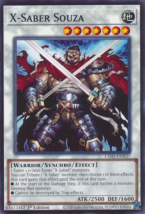 X-Saber Souza (L26D-ENX37) (Legendary Modern Decks 2026)