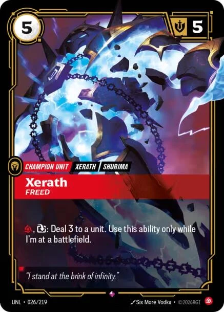 Xerath - Freed (026/219) (Unleashed)