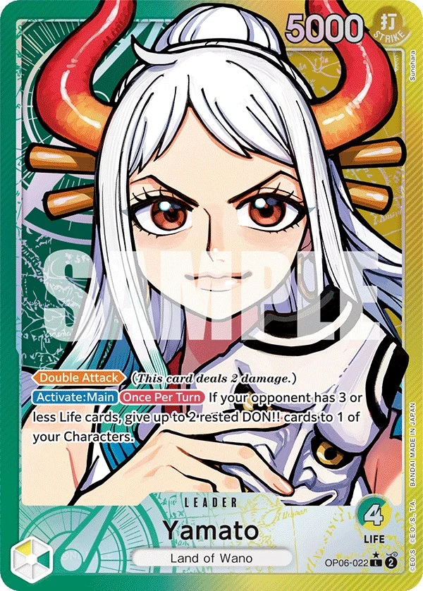 Yamato (Alternate Art) (OP06-022) (Wings of the Captain)