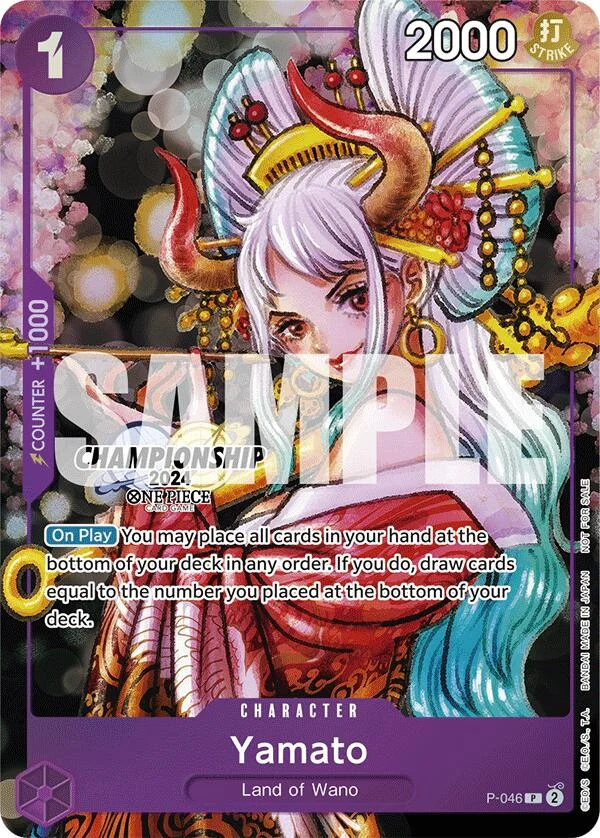 Yamato (CS 2024 Event Pack Finalist) (P-046) (One Piece Promotion Cards)