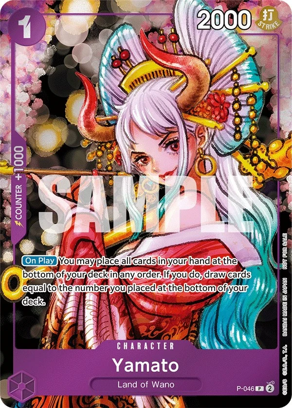 Yamato (Event Pack Vol. 3) (P-046) (One Piece Promotion Cards)