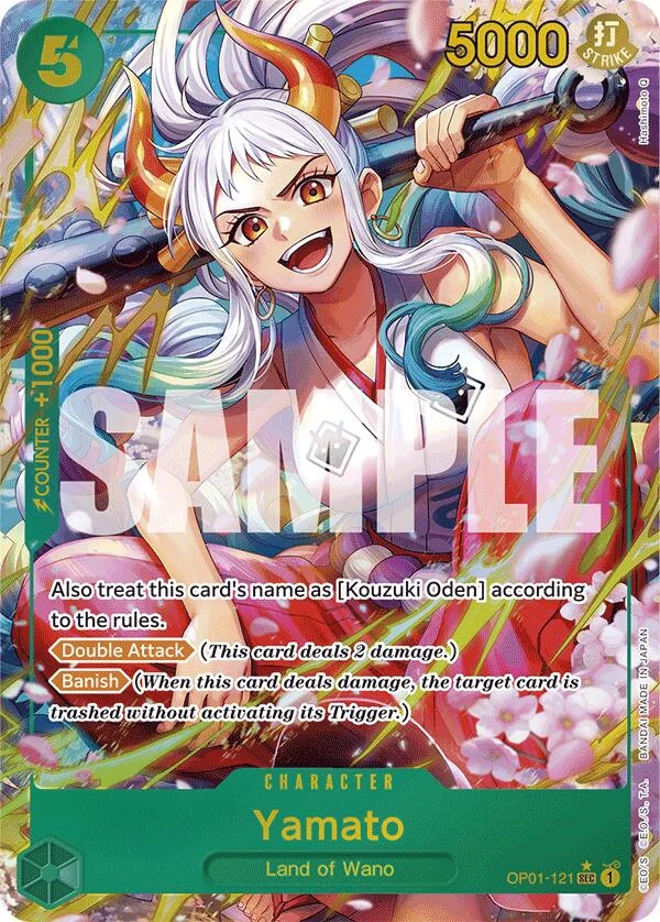 Yamato (OP01-121) (Alternate Art) (OP01-121) (Premium Booster -The Best-)