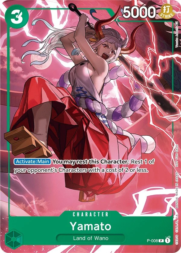 Yamato (Tournament Pack Vol. 1) (P-008) (One Piece Promotion Cards)