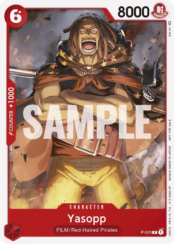 Yasopp (One Piece Film Red) (P-023) (One Piece Promotion Cards)