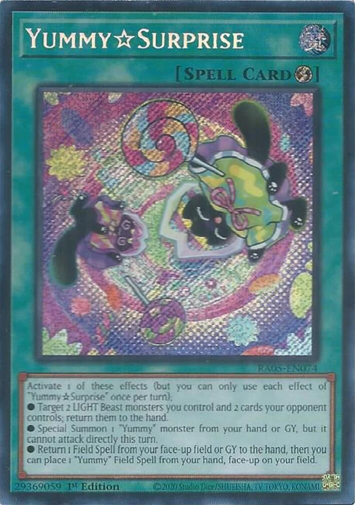 YummySurprise (Secret Rare) (RA05-EN074) (Rarity Collection 5)