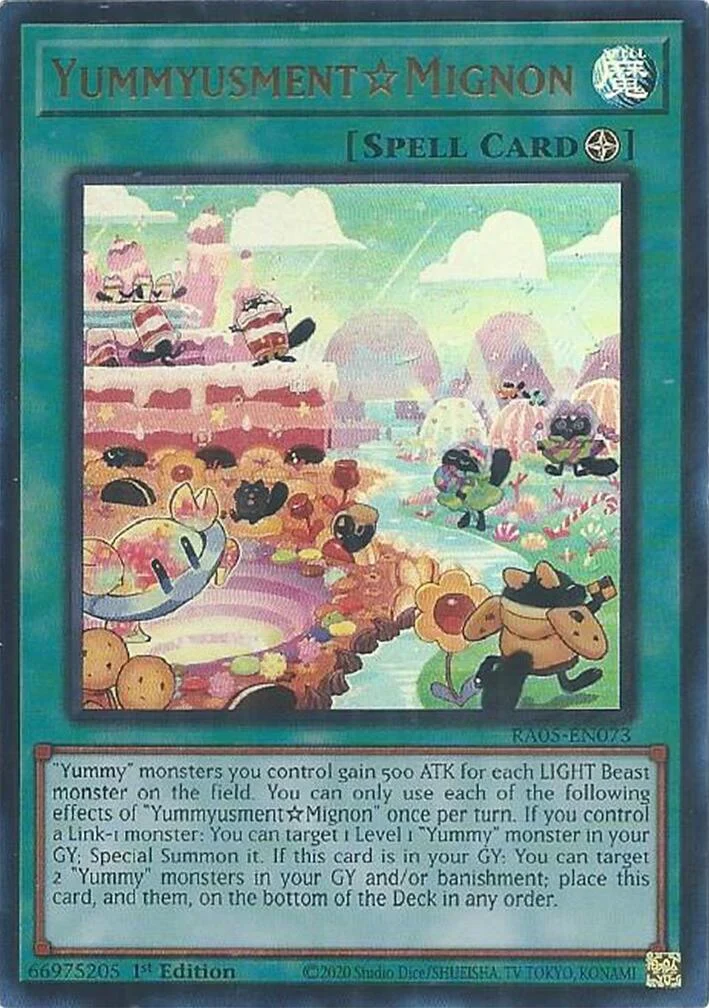 YummyusmentAcroquey (Ultra Rare) (RA05-EN073) (Rarity Collection 5)