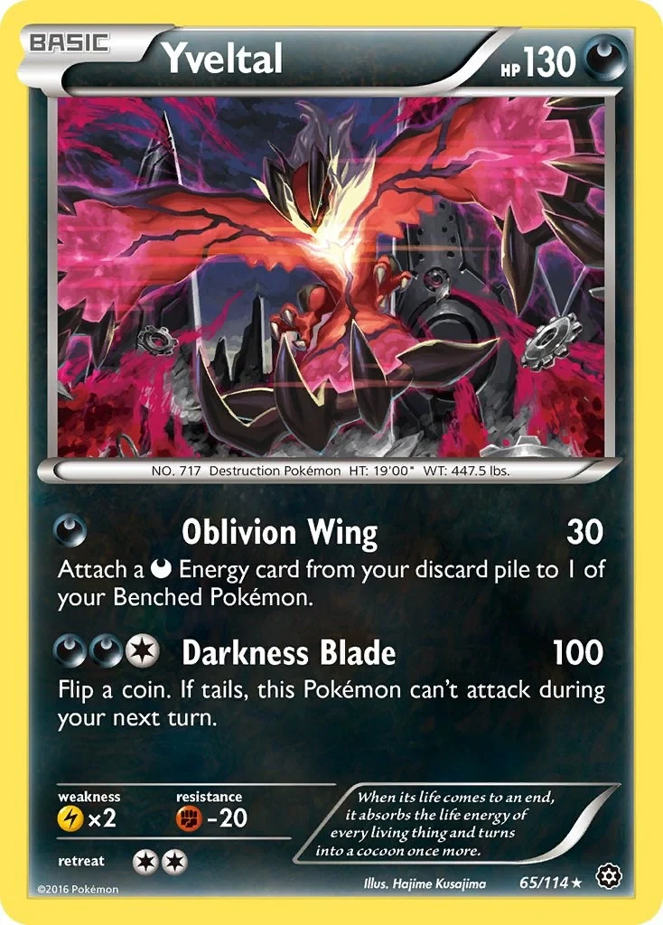 Yveltal (65/114) (XY - Steam Siege)