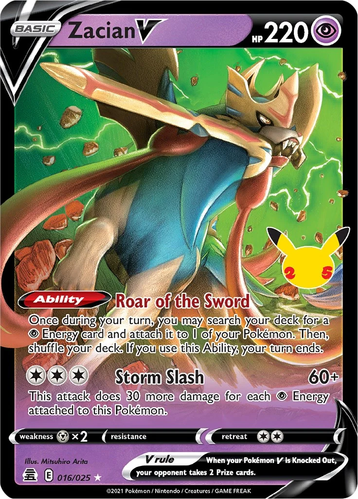 Zacian V (016/025) (Celebrations)
