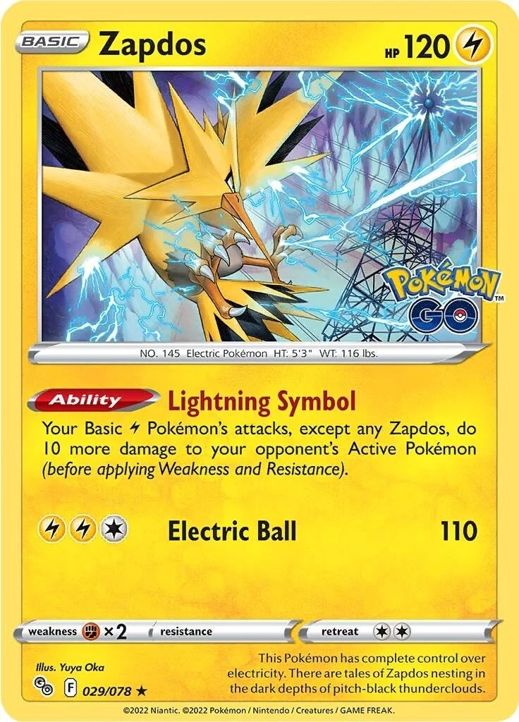 Zapdos (029/078) (Pokemon GO)
