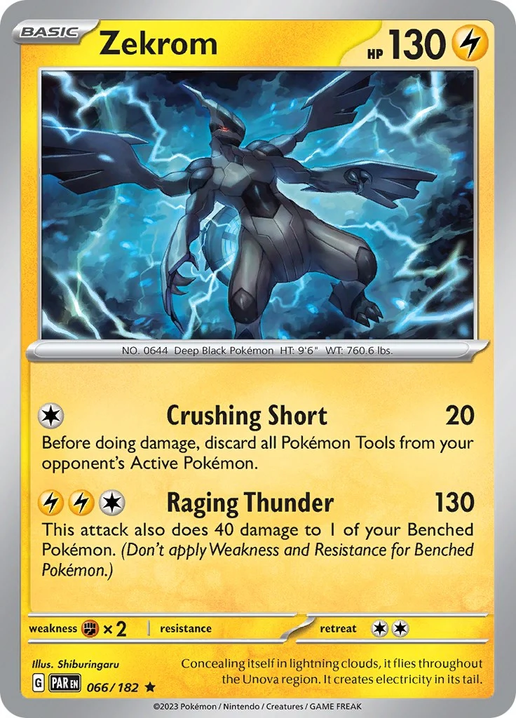 Zekrom (066/182) (SV04: Paradox Rift)