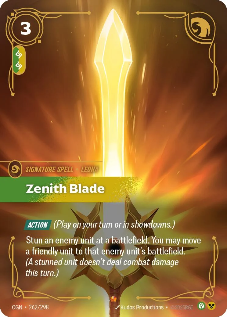 Zenith Blade (262/298) (Origins)