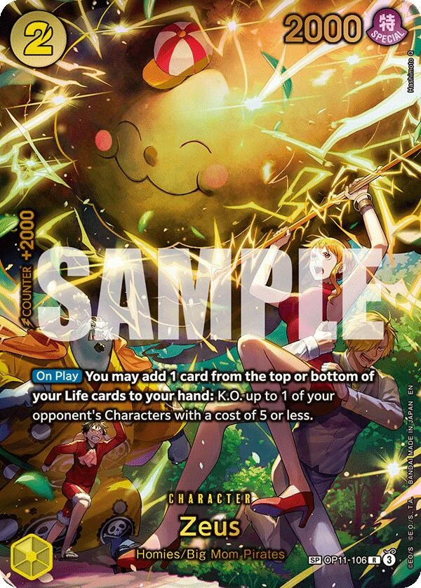 Zeus (SP) (OP11-106) (Adventure on Kami's Island)