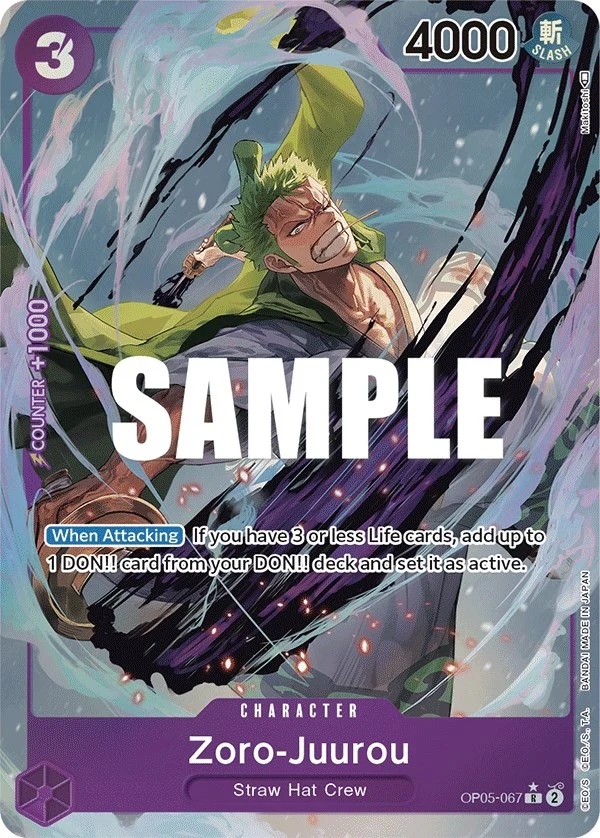 Zoro-Juurou (Alternate Art) (OP05-067) (Awakening of the New Era)