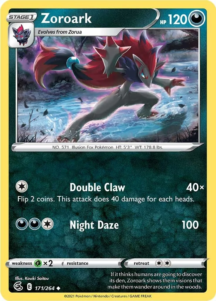 Zoroark (171/264) (SWSH08: Fusion Strike)